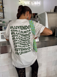 Mecha Corta - Fluyendo Con Calmita - Bone White
