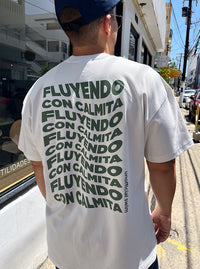 Mecha Corta - Fluyendo Con Calmita - Bone White