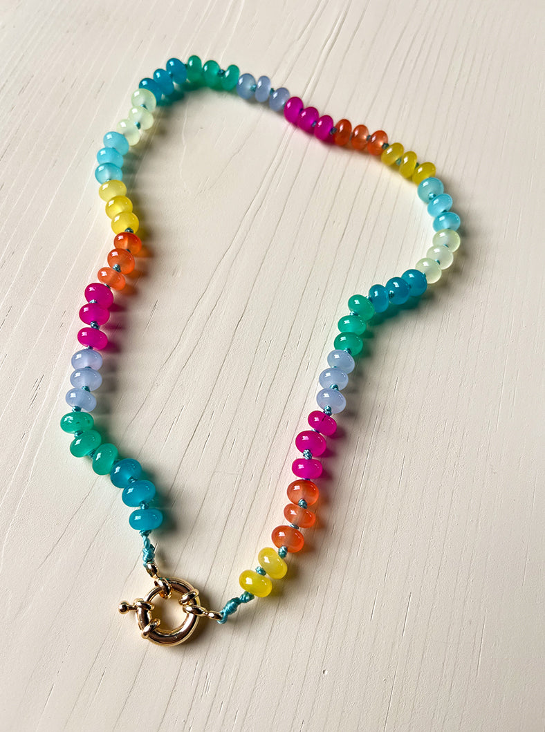 Multi Color Beach Necklace Stack