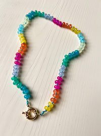 Multi Color Beach Necklace Stack