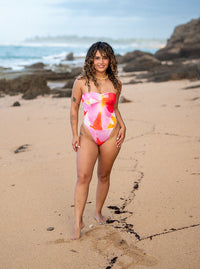 Isabela Strapless Onepiece - Orchid