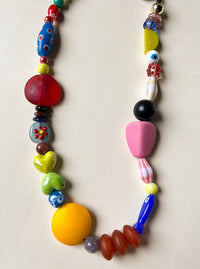 Funky Bead Necklace Stack