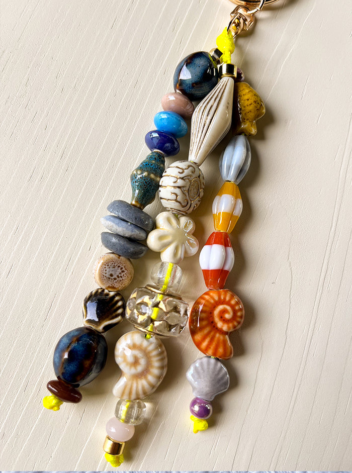Mar Ceramic Bag Charm