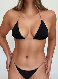 Lula Triangle Top -Black