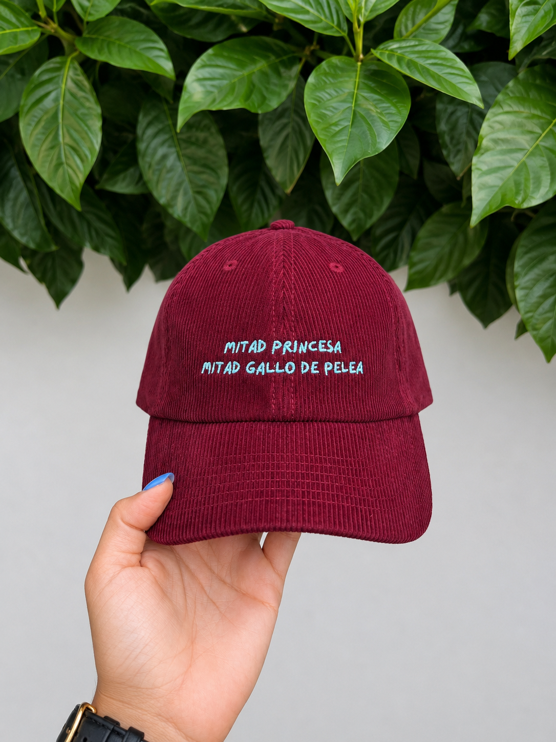 Gorra Princesa/Gallo de Pelea