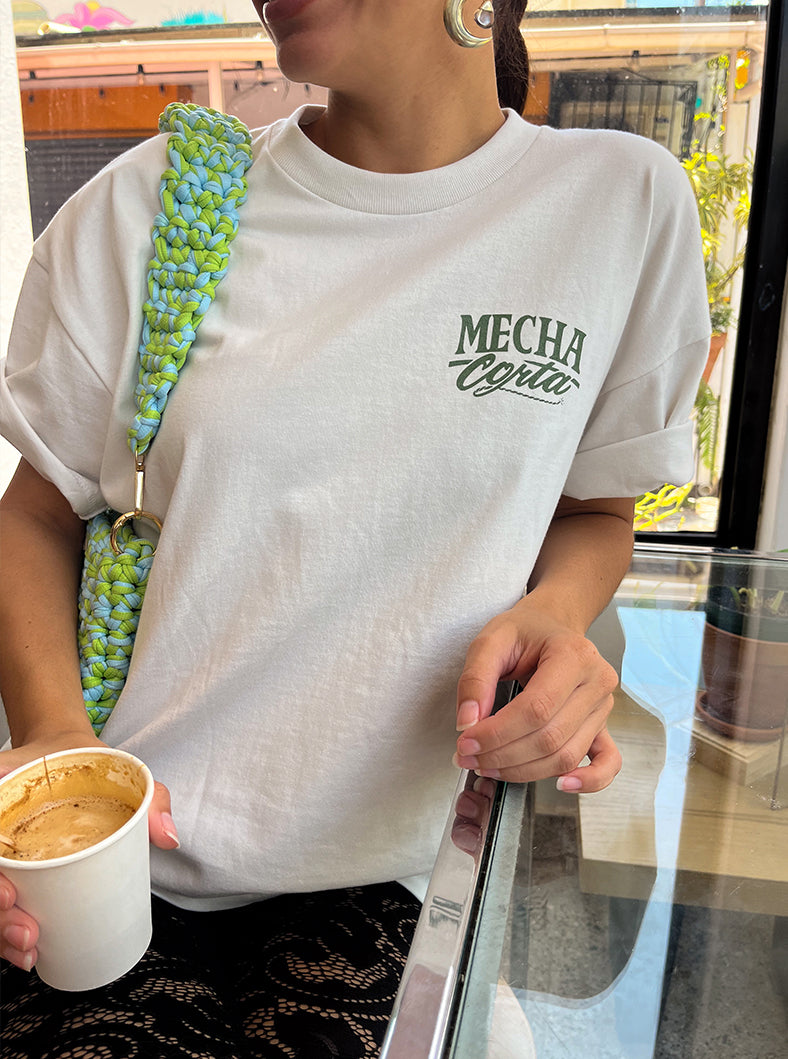 Mecha Corta - Fluyendo Con Calmita - Bone White