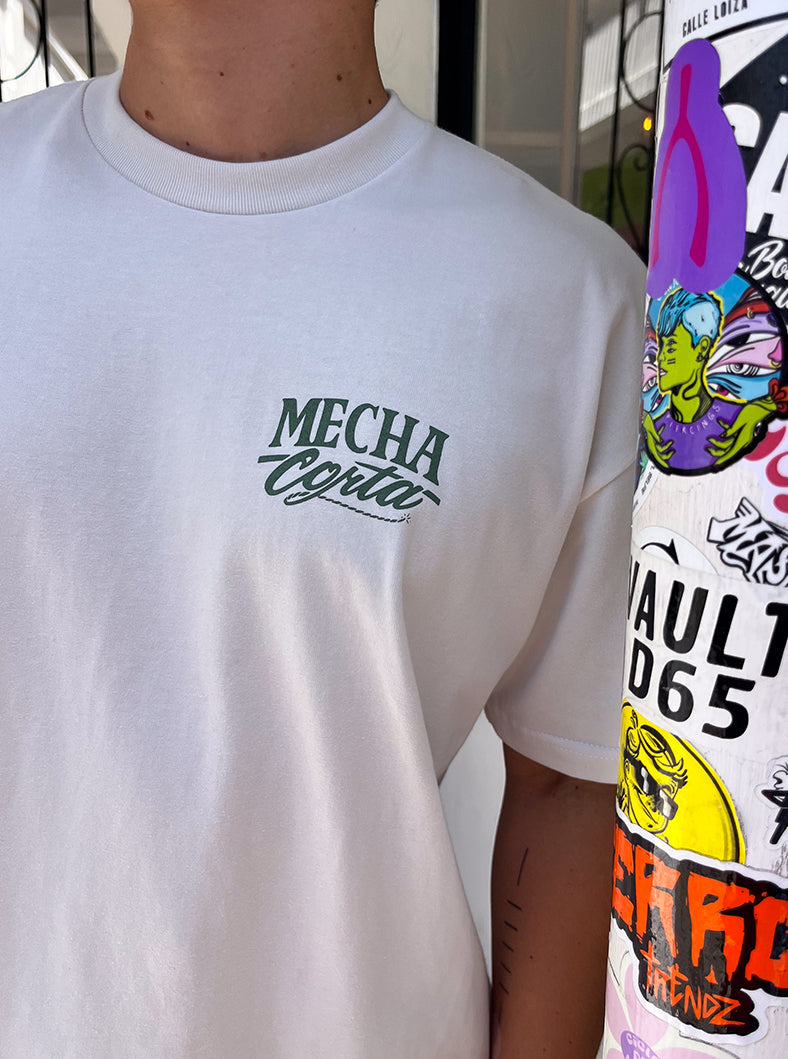 Mecha Corta - Fluyendo Con Calmita - Bone White