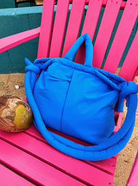 Bobbi Multi Use Tote Bag- Cobalt Blue