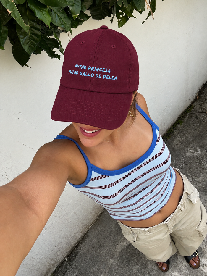 Gorra Princesa/Gallo de Pelea
