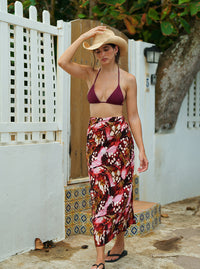 Lula Triangle Top- Velvet Orchid