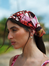 Head Scarf- Velvet Orchid