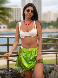 Nina Underwire Top- Off White Rib