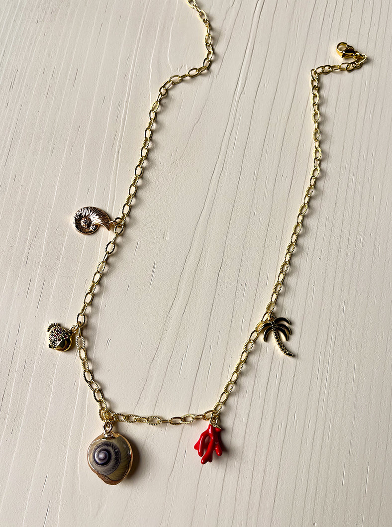 Chili Pepper Stack Necklace