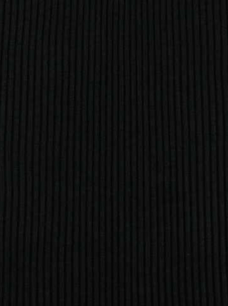 Lily High Waisted Bottom - Black Rib