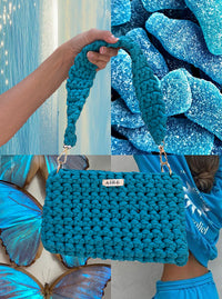 Solé Crochet Bag - Turquesa