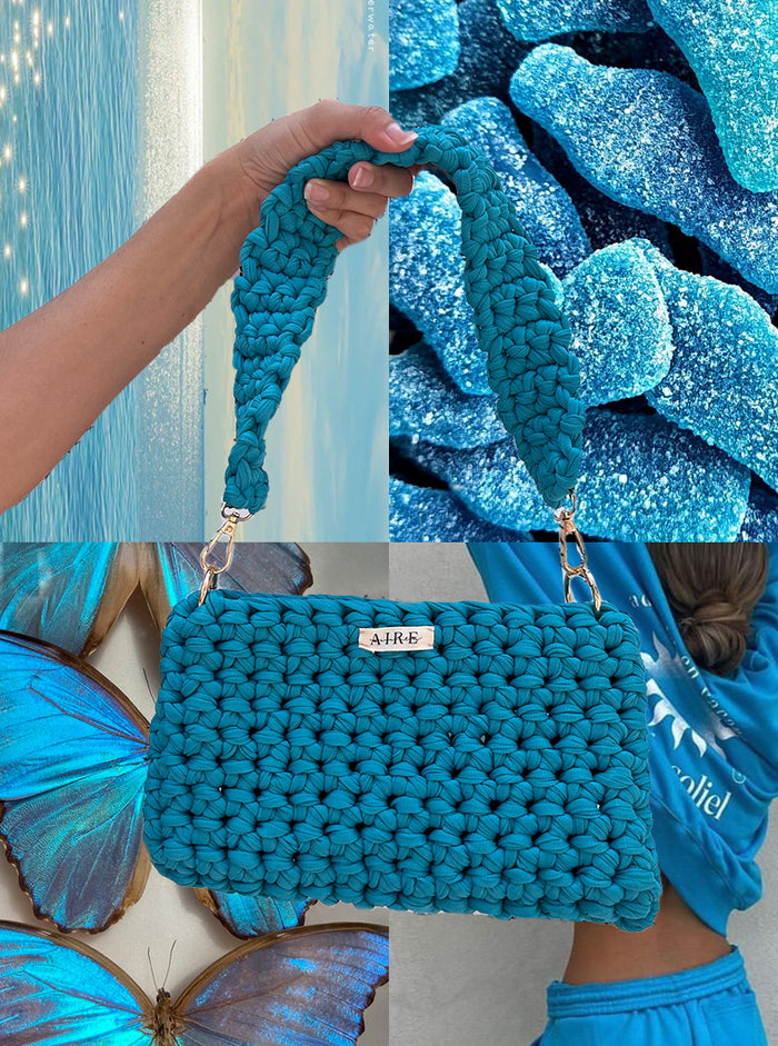 Solé Crochet Bag - Turquesa