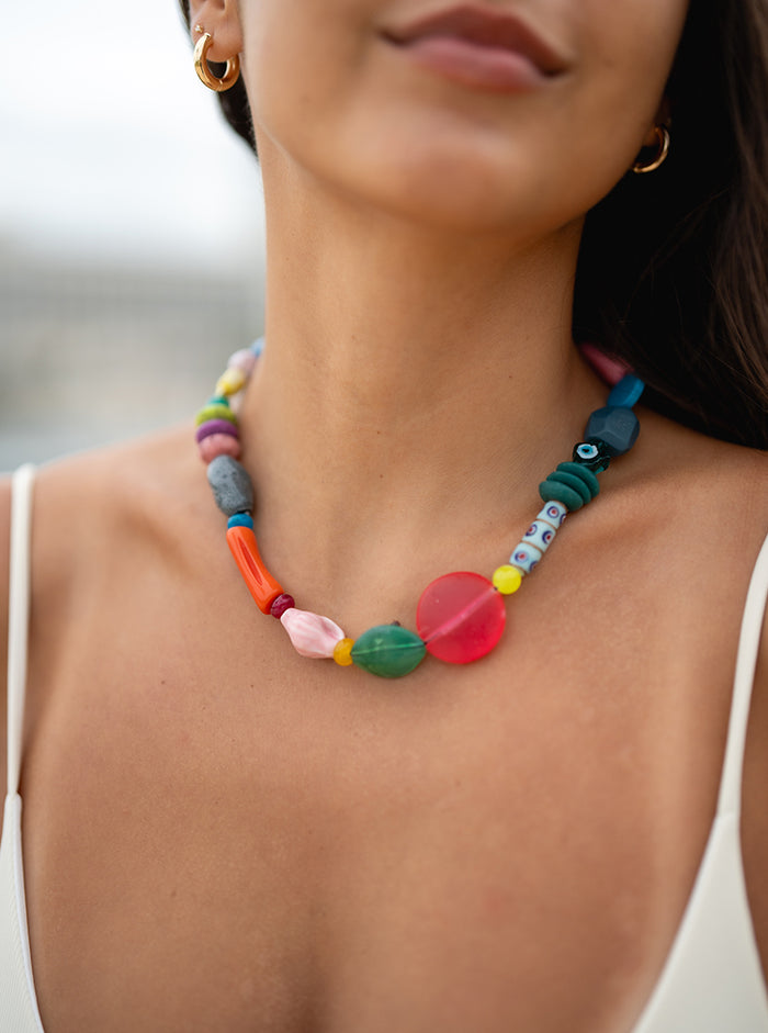 Multi Color Fun Necklace