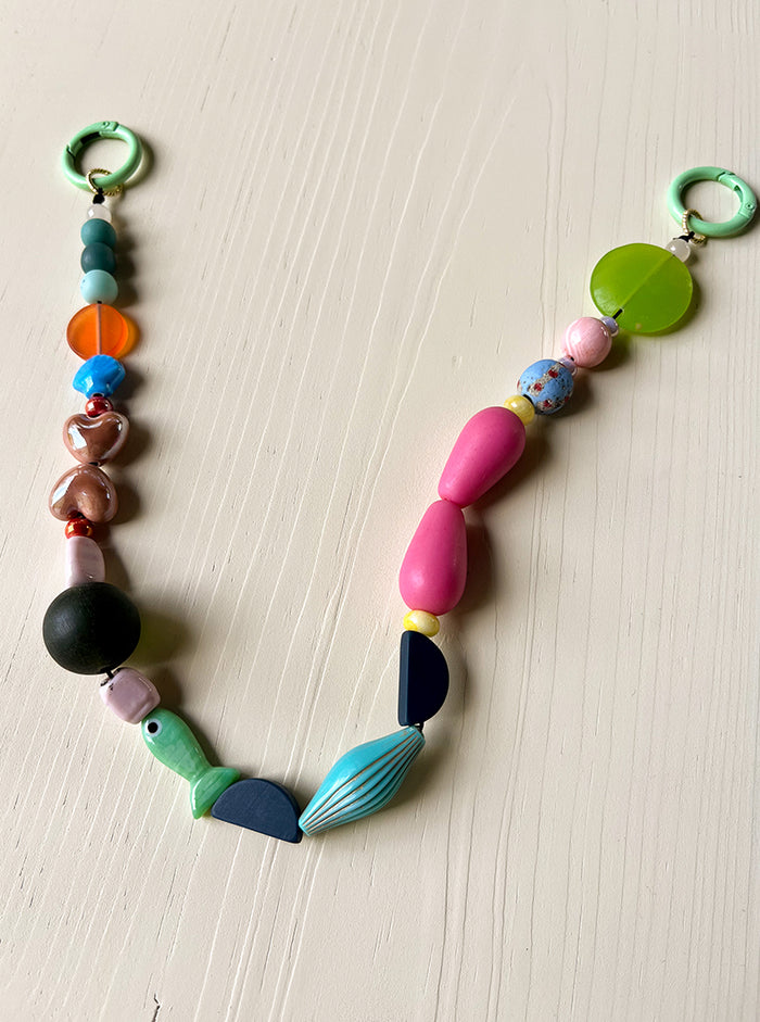 Colorful Horizontal Bag Charm