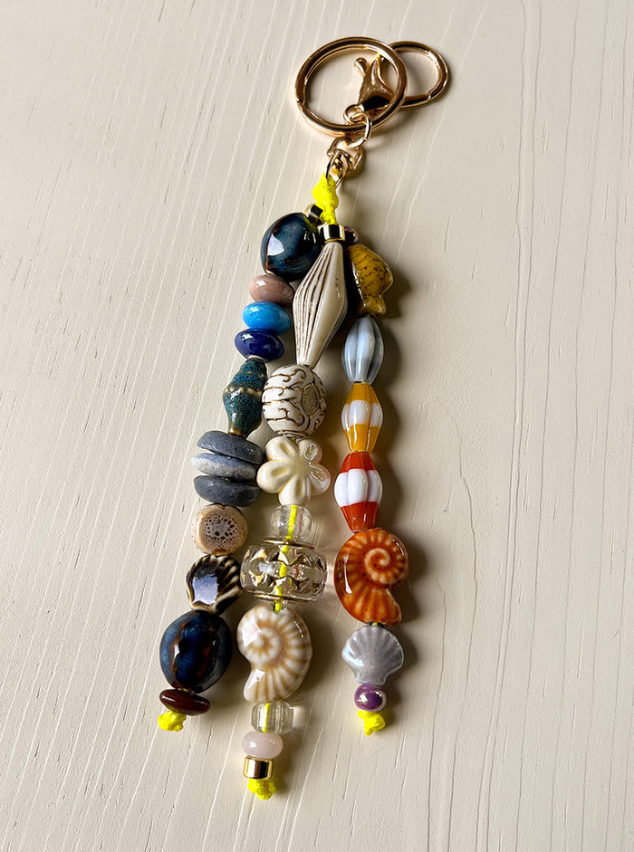 Mar Ceramic Bag Charm