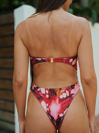Isabela Strapless Onepiece - Velvet Orchid