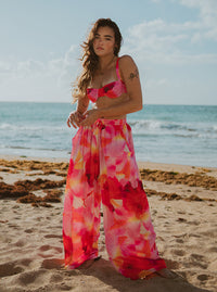 Sofi Silky Pants - Orchid