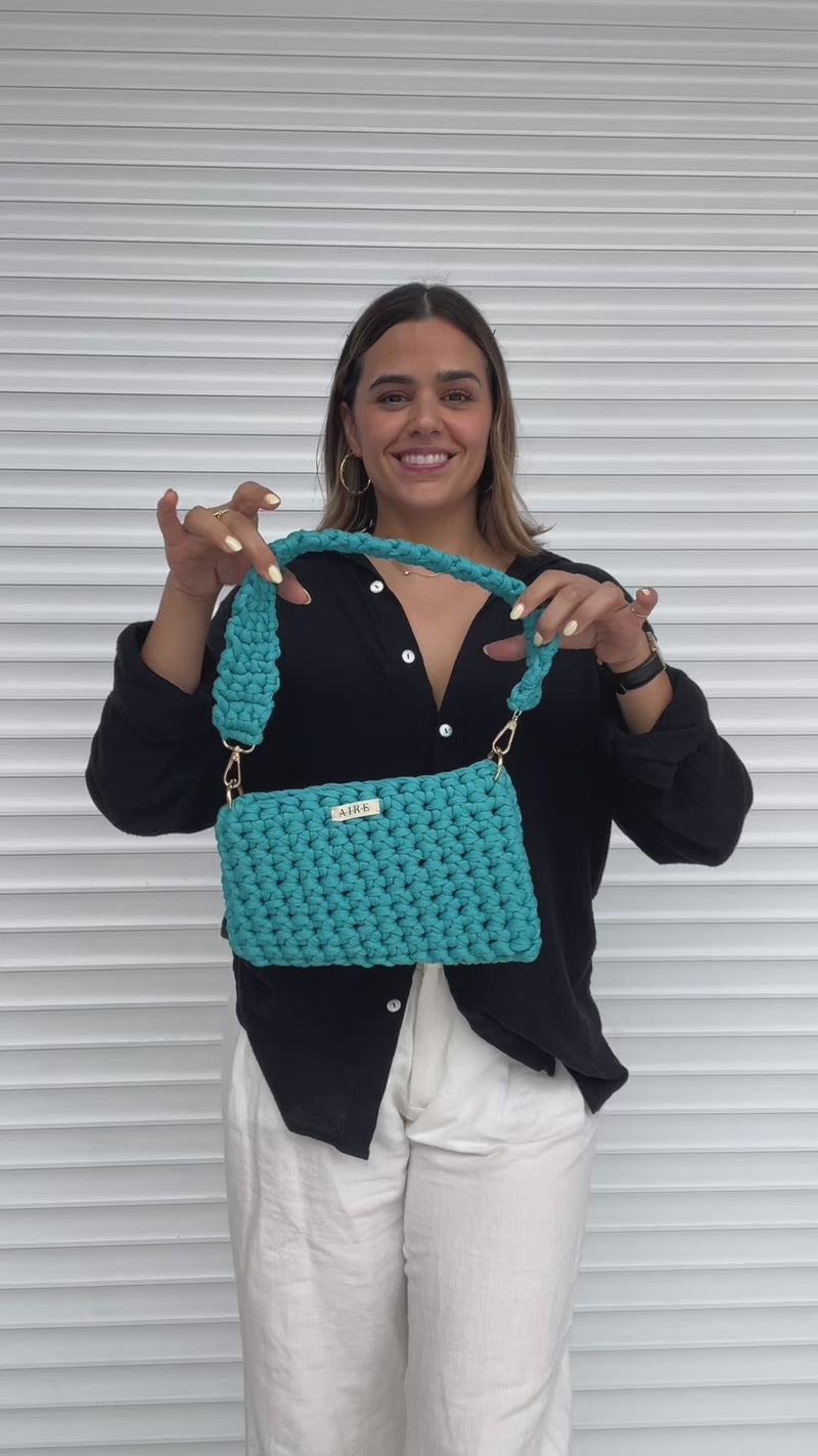 Solé Crochet Bag - Turquesa