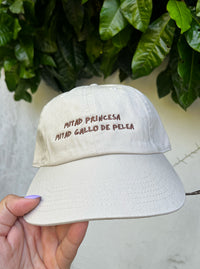 Gorra Princesa/Gallo de Pelea