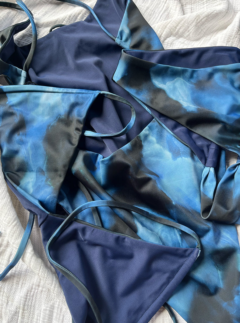 Lula Triangle Top- Dark Cloud