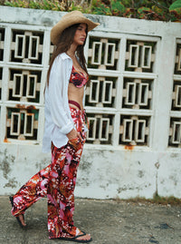 Sofi Silky Pants - Velvet Orhid