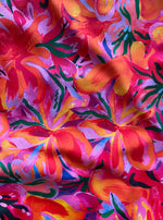 Mesh Mini Dress- Tropical Bloom