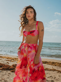 Sofi Silky Pants - Orchid