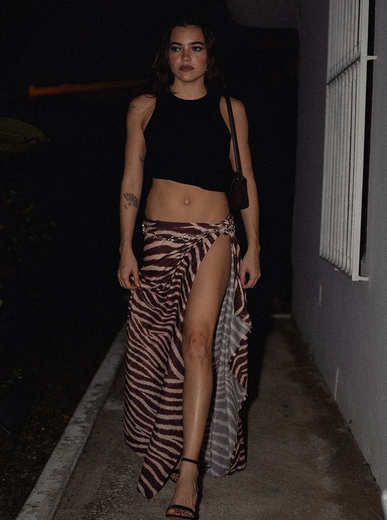 Zebra Beach Sarong