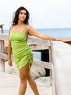 Catalina Dress - Green - FINAL SALE