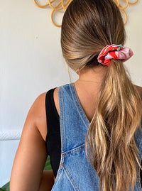 Hair Scrunchie - Marble Print