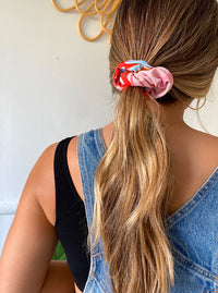 Hair Scrunchie - Marble Print